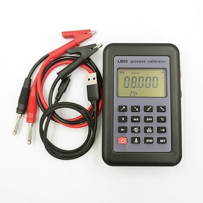 LB02 Générateur/Voltmètre, 4-20mA, 0-10V, PT100, thermocouple