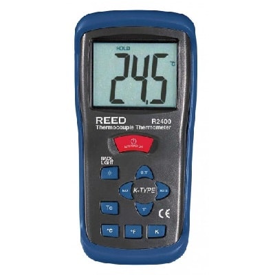Thermomètre pour thermocouple type K